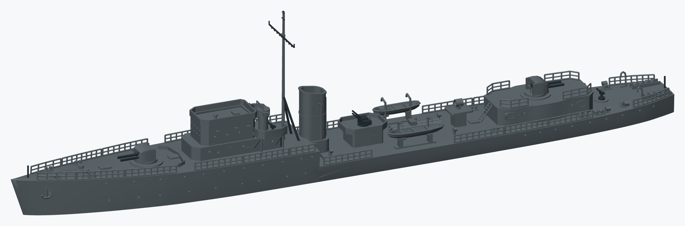 Preview of the interpretive three-dimensional model of HMS Limbourne